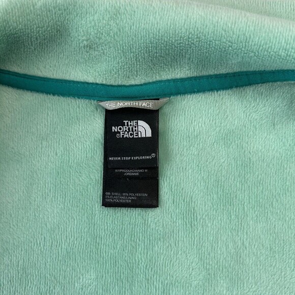 The North Face Jacket Women's Size S/P Agave Soft Shell Full Zip Green C656 - Picture 5 of 11